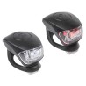 SVĚTLO M-WAVE SADA BLIK.COBRA IV LED ČERNÁ