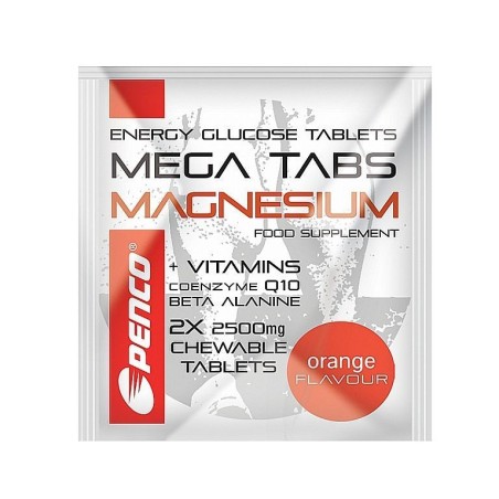 PENCO MEGA TABS MAGNESIUM 2x2500MG POMERANČ