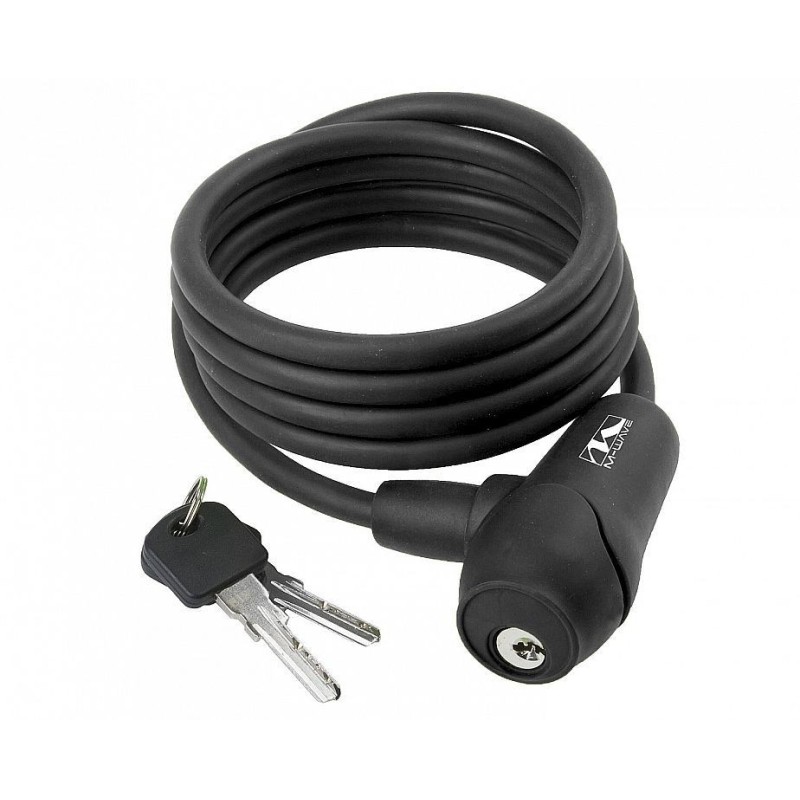ZÁMEK M-WAVE 8X1500 SPIRÁLA ČERNÝ ZÁMEK M-WAVE 8X1500 SPIRÁLA ČERNÝ