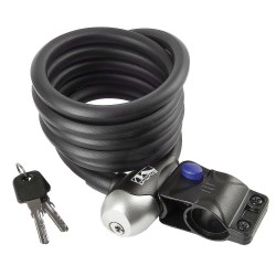ZÁMEK M-WAVE SPIRÁLA 12X1800 KLÍČ