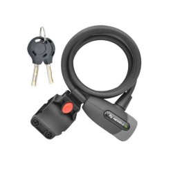 ZÁMEK NEXELO SUPREME GUARD 8X1500 SPIRÁLA KLÍČ ČERNÝ