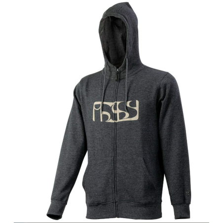 Mikina Brand Hoody 6.1 antracit s kapucou IXS CB