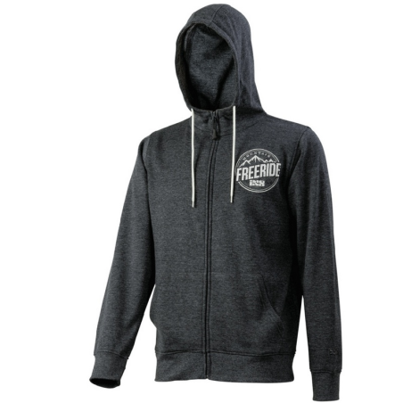 Mikina Freeride Hoody 6.1 černá s kapucou IXS CB