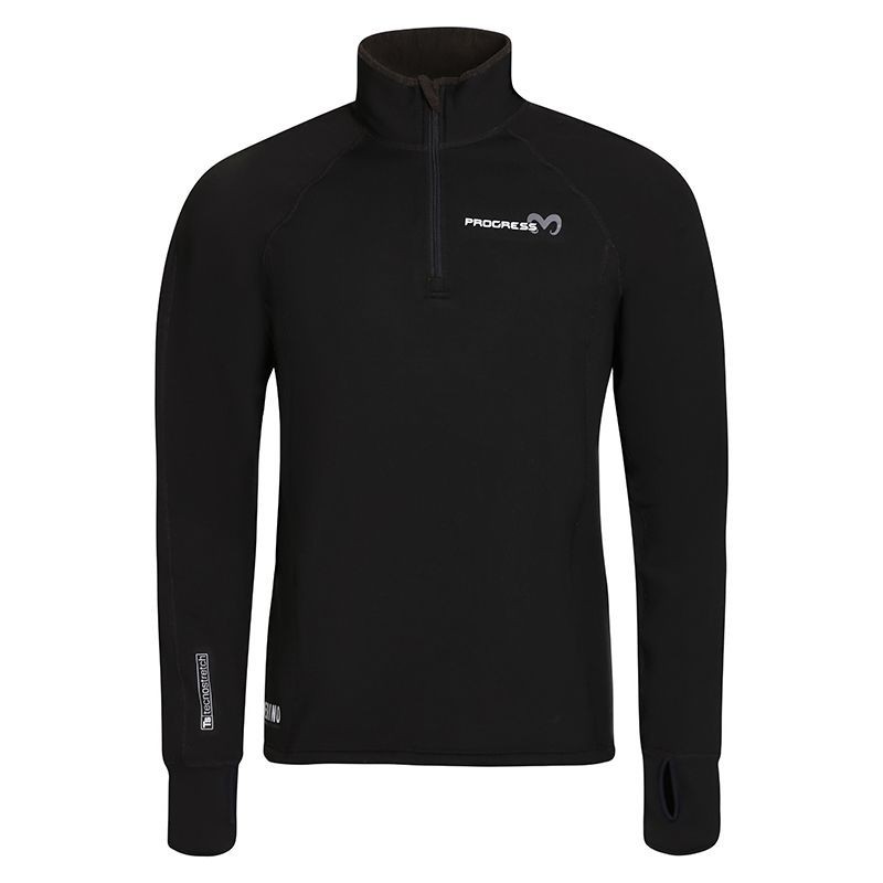TOREZ MERINO ZIP pánská funkční mikina s krátkým zipem TOREZ MERINO ZIP pánská funkční mikina s krátkým zipem
