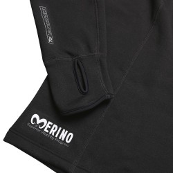 TOREZ MERINO ZIP pánská funkční mikina s krátkým zipem