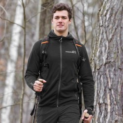 TOREZ MERINO HOODY pánská funkční mikina s kapucí