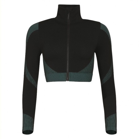 GEMA CROP LS dámská bezešvá mikina