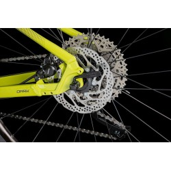 Juniorské horské kolo 4EVER DARK ACTIVE lime black/mirror