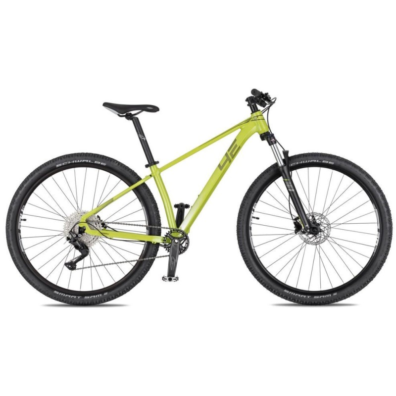 Juniorské horské kolo 4EVER DARK ACTIVE lime black/mirror Juniorské horské kolo 4EVER DARK ACTIVE lime black/mirror