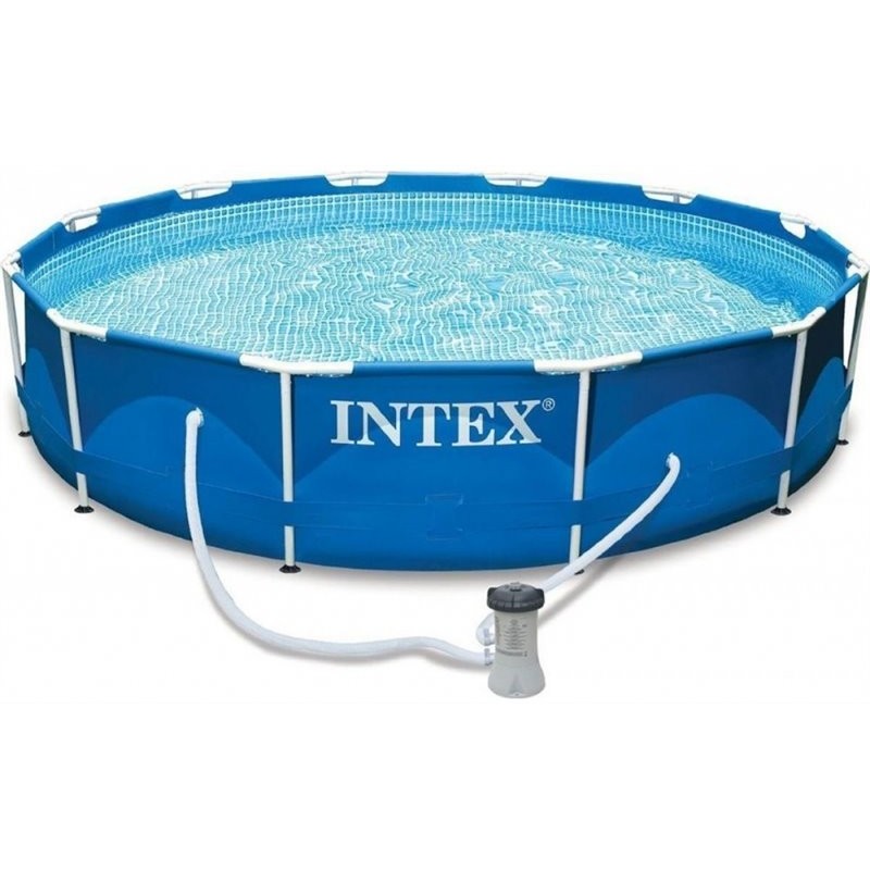 Bazén INTEX Metal Frame 3,05 x 0,76 m s filtrací Bazén INTEX Metal Frame 3,05 x 0,76 m s filtrací