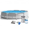 INTEX Bazén Prism Frame Pools 3.05 m x 0.76m s filtrací