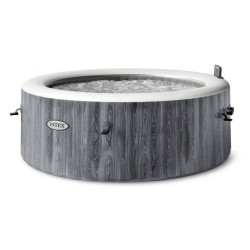 Intex Vířivka  pro 4 os. PureSpa Bubble Greywood Deluxe