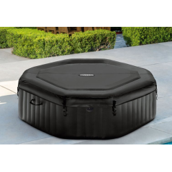 INTEX Jet and Bubble Deluxe Nafukovací vířivka 201x71cm  + solinátor