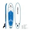 Paddleboard K12 12'x32"x6" single layer, single chamber