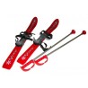 Dětské lyže BABY SKI 90 cm kluzky modré,červené,žluté,fialové,zelené