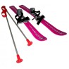 Dětské lyže BABY SKI 90 cm kluzky modré,červené,žluté,fialové,zelené