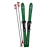 Dětské lyže BABY SKI 90 cm kluzky modré,červené,žluté,fialové,zelené