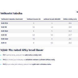 Hokejové Brusle Bauer Vapor X4 junior