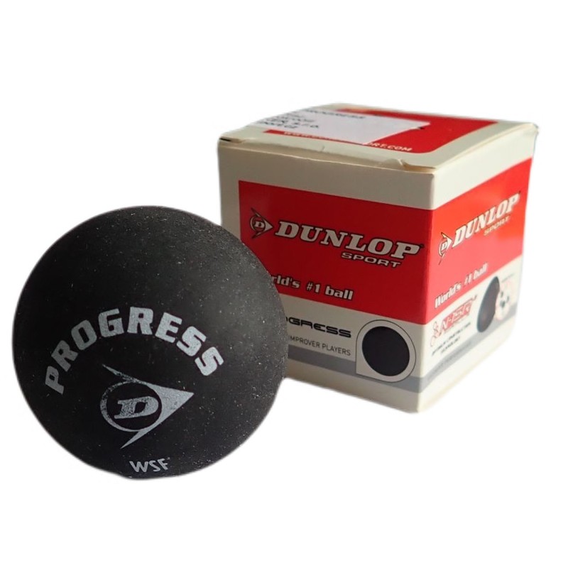 DUNLOP G2458 Míček squashový Progress 1ks DUNLOP G2458 Míček squashový Progress 1ks