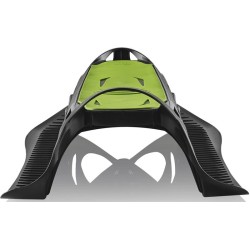 Dětské sáně Neon Grip zelené a růžové