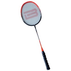 Badmintonová pálka s ocelovým rámem oranžová G315
