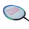 Badmintonová pálka ALU s pouzdrem modrozelenočerná G316A