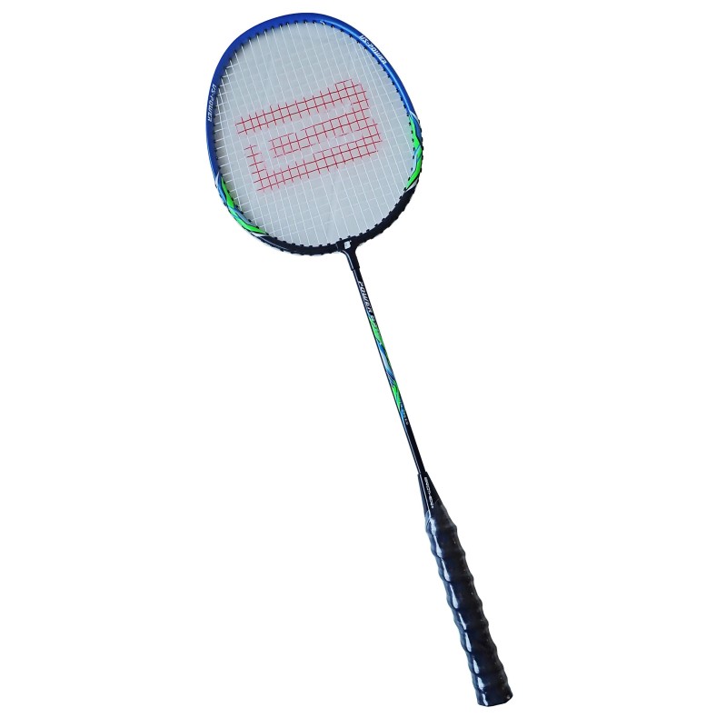 Badmintonová pálka ALU s pouzdrem modrozelenočerná G316A Badmintonová pálka ALU s pouzdrem modrozelenočerná G316A