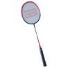 Badmintonová pálka s ALU rámem a pouzdrem červenočerná G315A