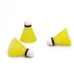 Badmintonové míčky NYLON 3 ks - rekreační