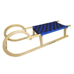 Sáně Rohačky 110 cm   modré a červené