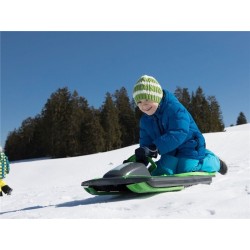 KHW Dětské boby s volantem Snow Fox modré, růžové, černé