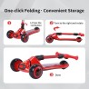 FERRARI 2v1 TWIST SCOOTER FXK29 tříkolka se sedátkem