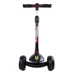 Skládací dětská trojkolka, koloběžka FERRARI FXK28-1 Carbon