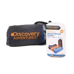 Rychleschnoucí ručník Discovery 80 x 40 cm oranžový nebo modrý