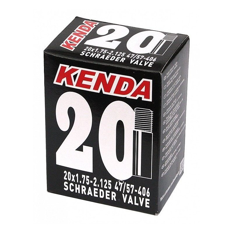 DUŠE KENDA 20x1.75-2.125 (47/57-406) AV (DV) DUŠE KENDA 20x1.75-2.125 (47/57-406) AV (DV)