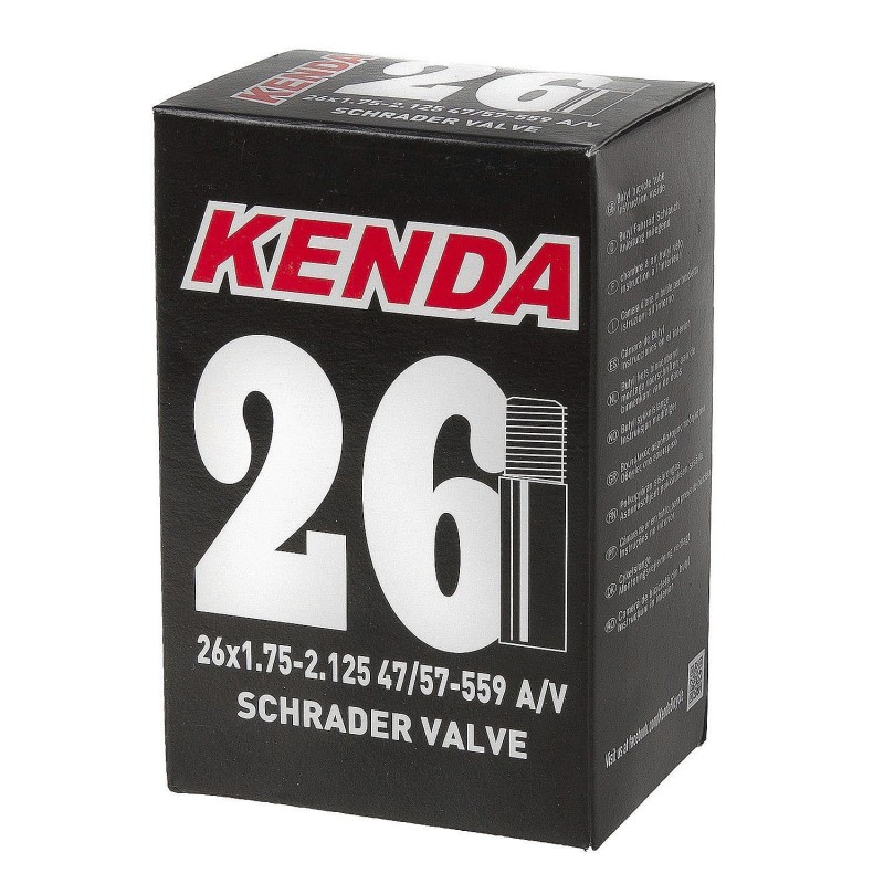 DUŠE KENDA 26x1.75-2.125 (47/57-559) AV (DV) DUŠE KENDA 26x1.75-2.125 (47/57-559) AV (DV)