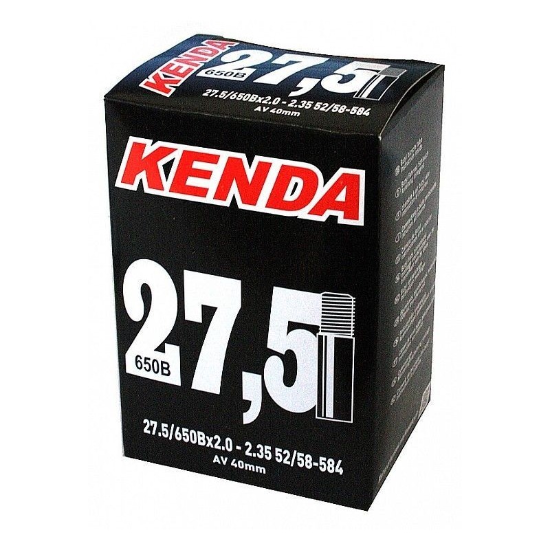 DUŠE KENDA 27.5x2.0-2.35 (52/58-584) AV (FV) DUŠE KENDA 27.5x2.0-2.35 (52/58-584) AV (FV)