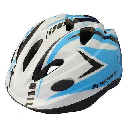 PŘILBA NEXELO FUNNY BÍLO-MODRÁ S 48 - 52 cm